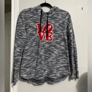 Artisans Love Sweater Hoodie Women’s Size Medium